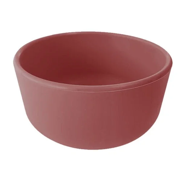 Oioi Basics Bowl 6 months+ Claret Red
