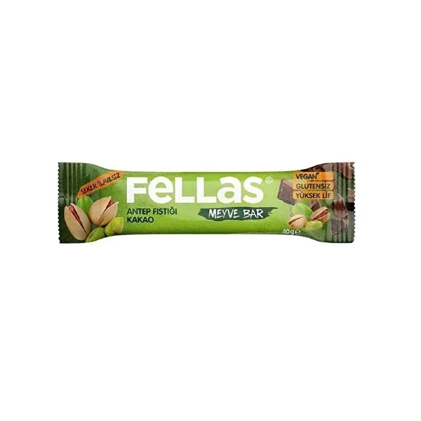 Fellas Fruity Bar Pistachio and Cocoa 40 gr