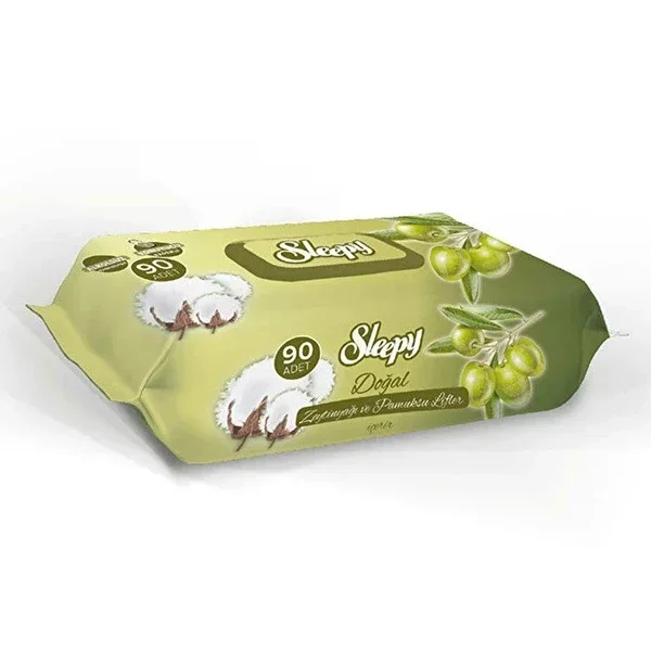 Sleepy Wet Towel Olive Oil & Cotton 90's