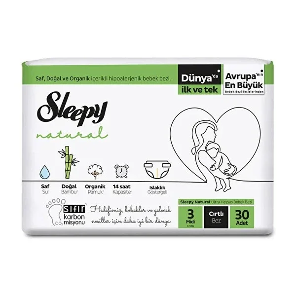 Sleepy Baby Diaper Jumbo 3 Size Midi 30 1 pcs