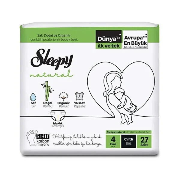 Sleepy Baby Diaper Jumbo Size 4 Maxi 27 1 pcs