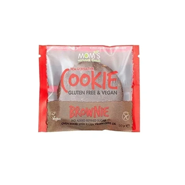 Mom's Glutein Free Cookie Brownie 50gr