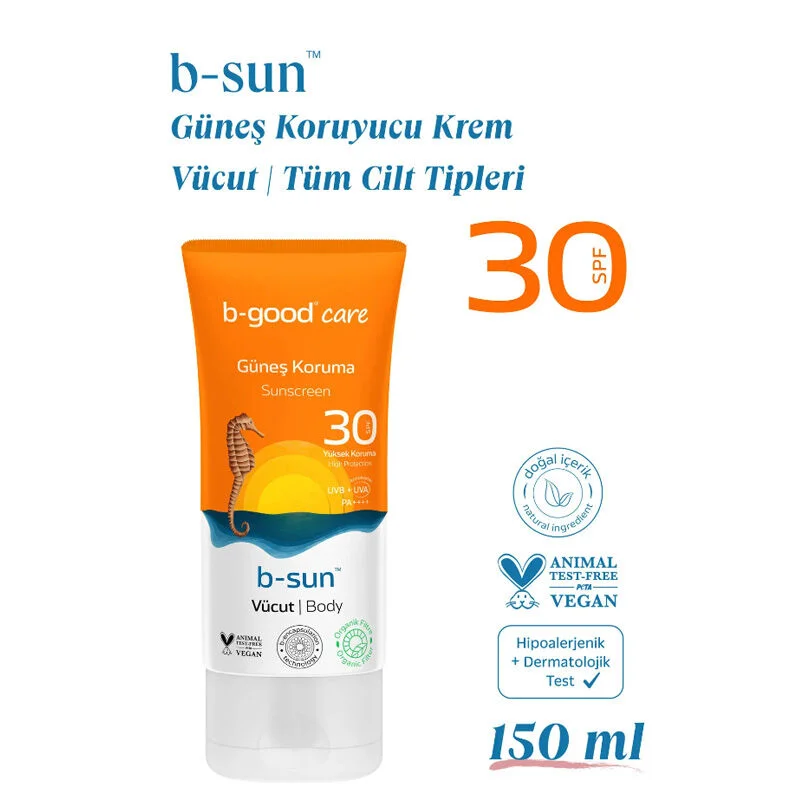 Защита от солнца B-good B-sun SPF 30 для тела 150 мл