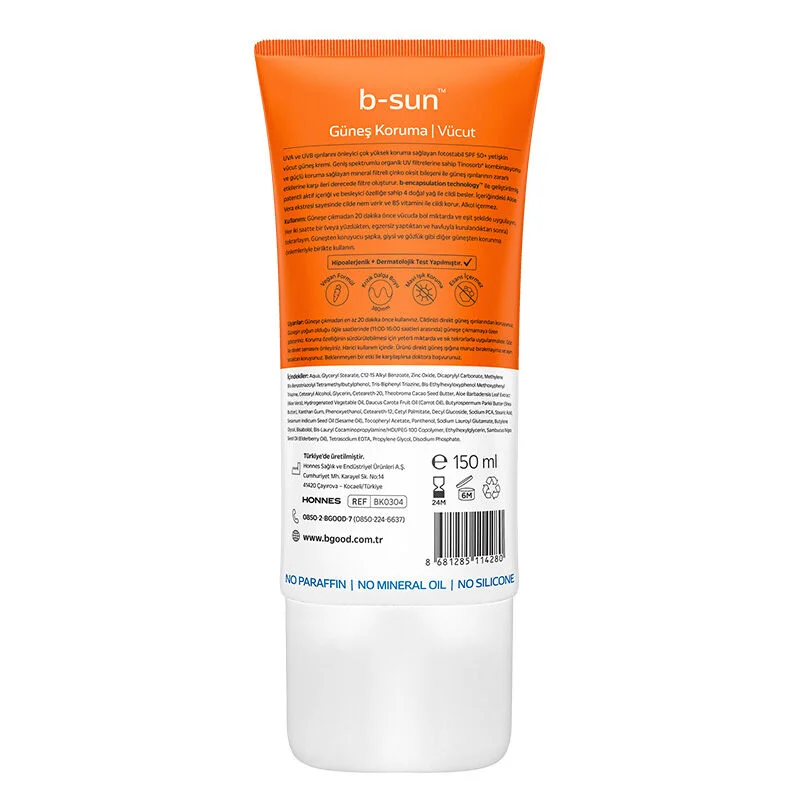 B-good B-sun Spf 50+ Body Sun Protection 150 ml