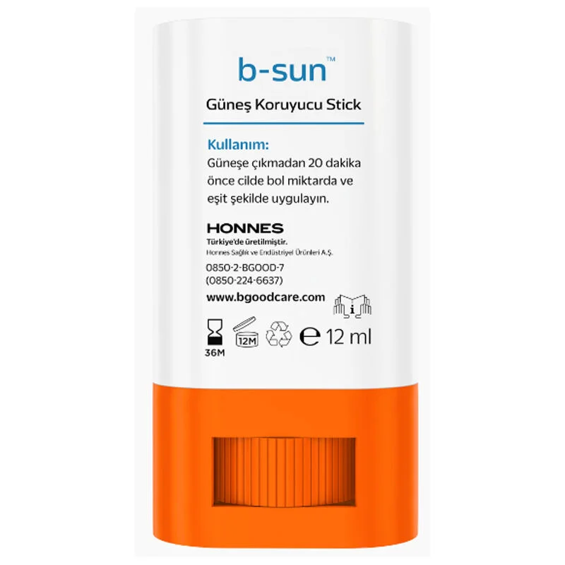 B-good B-sun Spf50+ Sunscreen Stick 12 ml