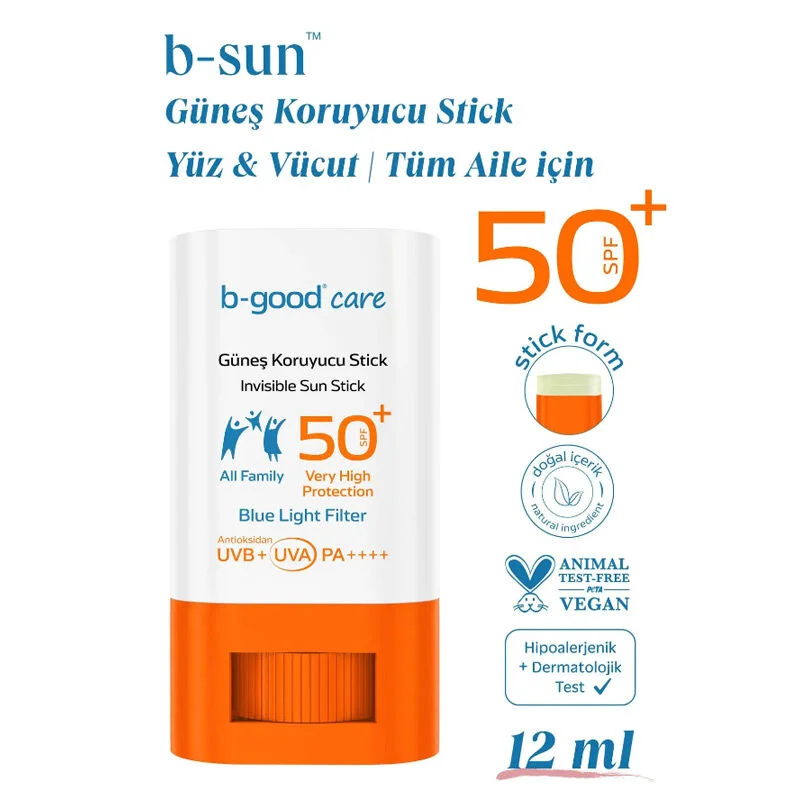 B-good B-sun Spf50+ Sunscreen Stick 12 ml