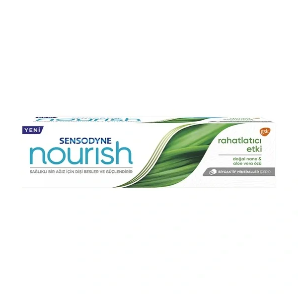 Sensodyne Nourish Relaxing Effect Mint And Aloe Vera Toothpaste 75 ml