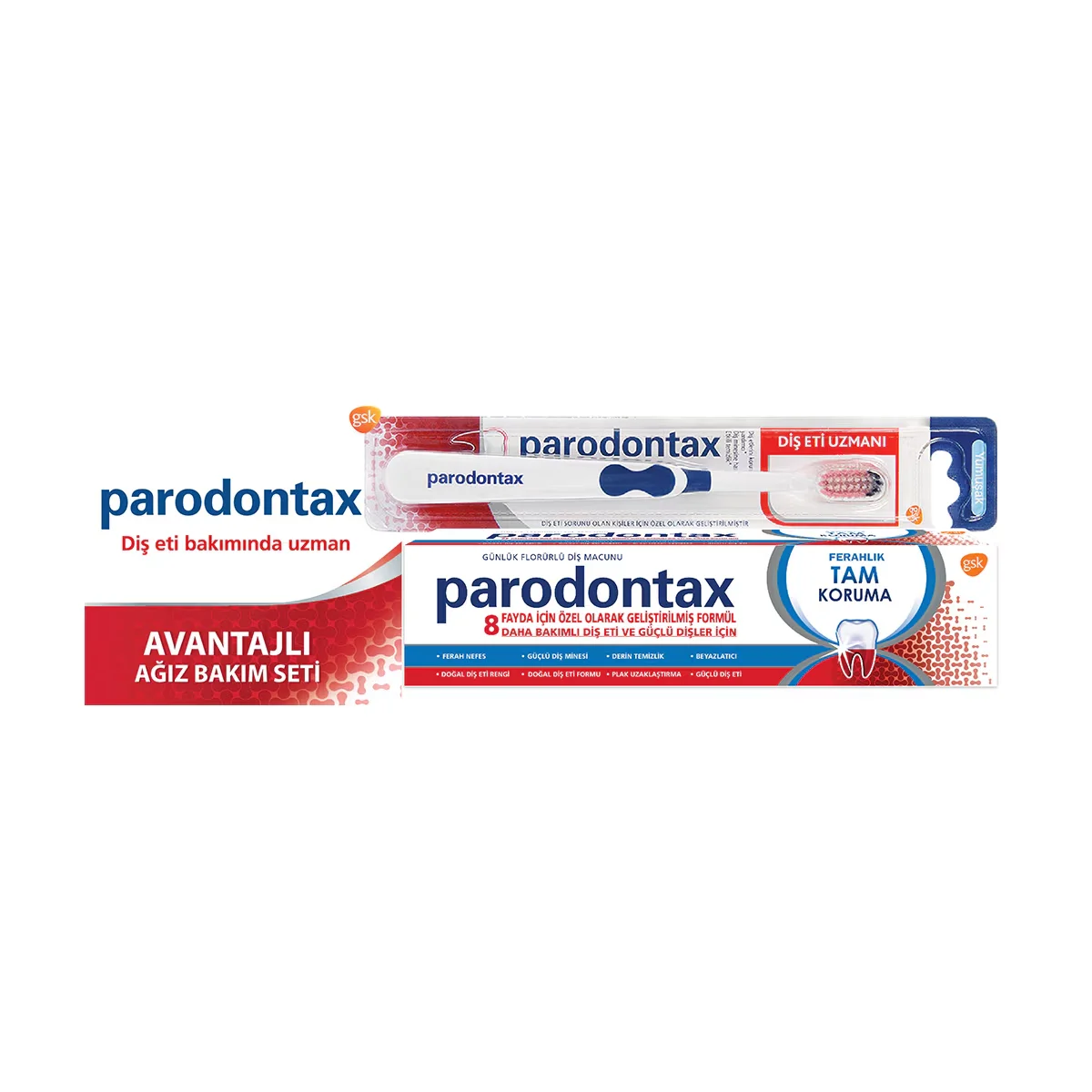 Parodontax Full Protection Toothpaste 50 ml + Toothbrush
