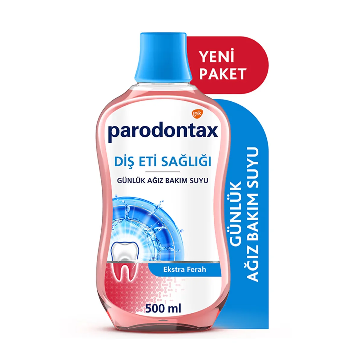 Parodontax غسول الفم بارودونتاكس إكسترا فريش ٥٠٠ مل