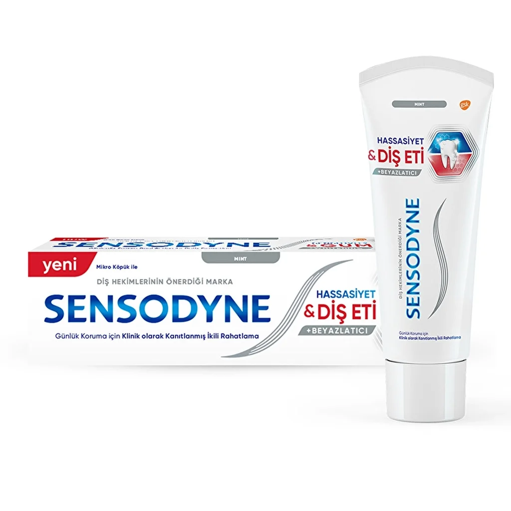 Sensodyne Whitening Zahnpasta für empfindliches Zahnfleisch 75 ml