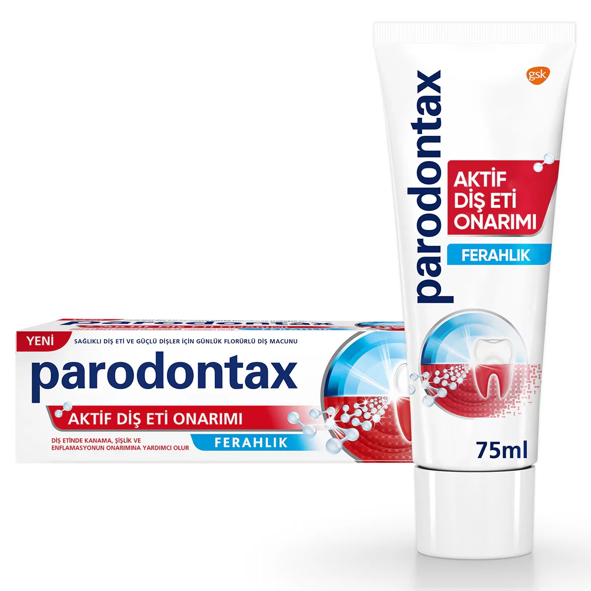 Parodontax Aktive Zahnfleischreparatur Zahnpasta 75ml