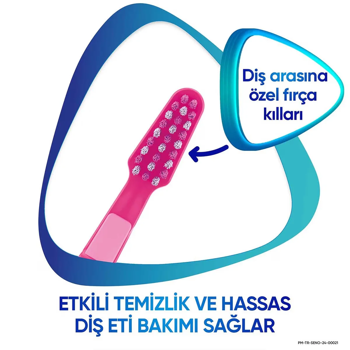 Зубная щетка Sensodyne Promine для детей мягкая - розовый кролик