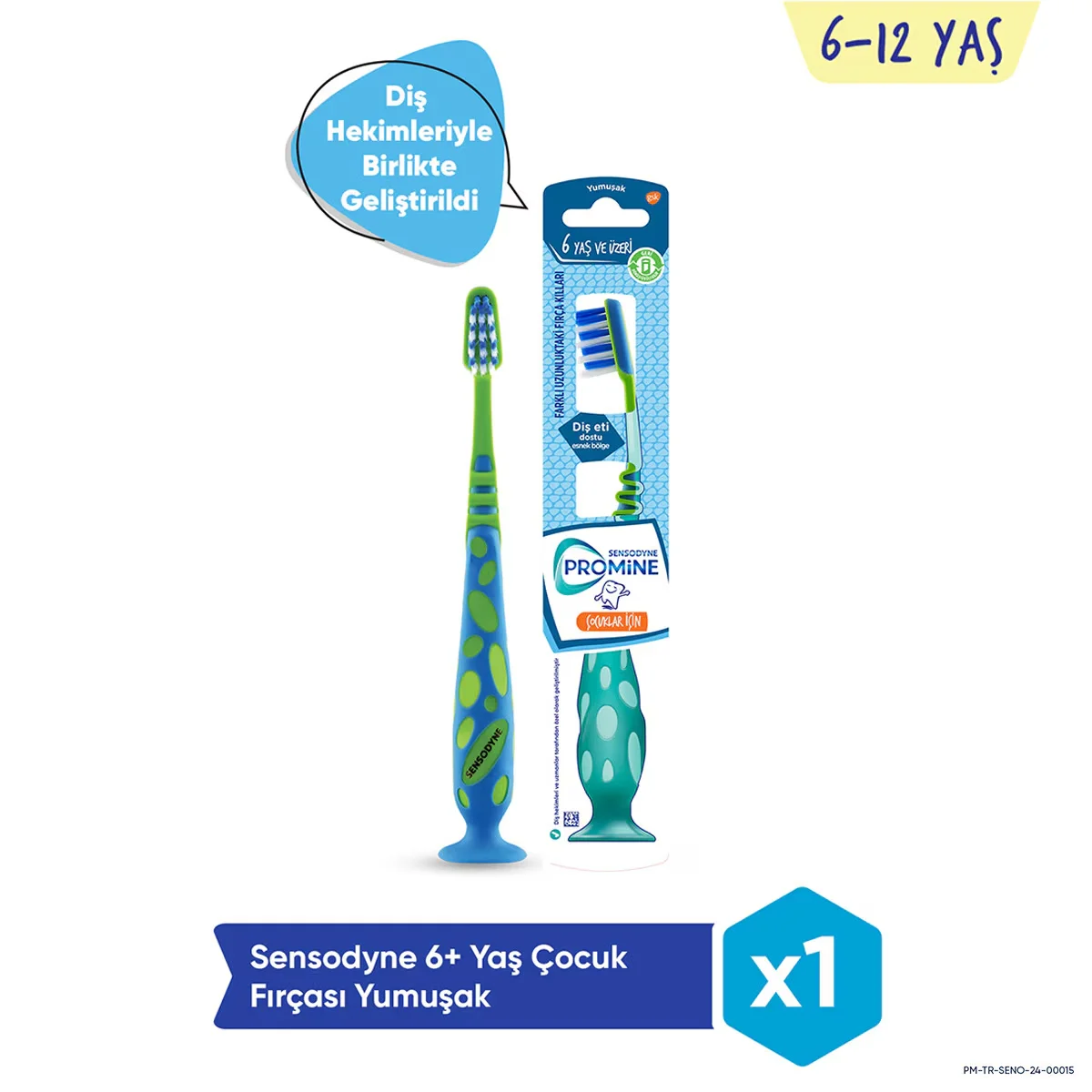 Sensodyne Promine Kinderzahnbürste weich mit sanften Borsten