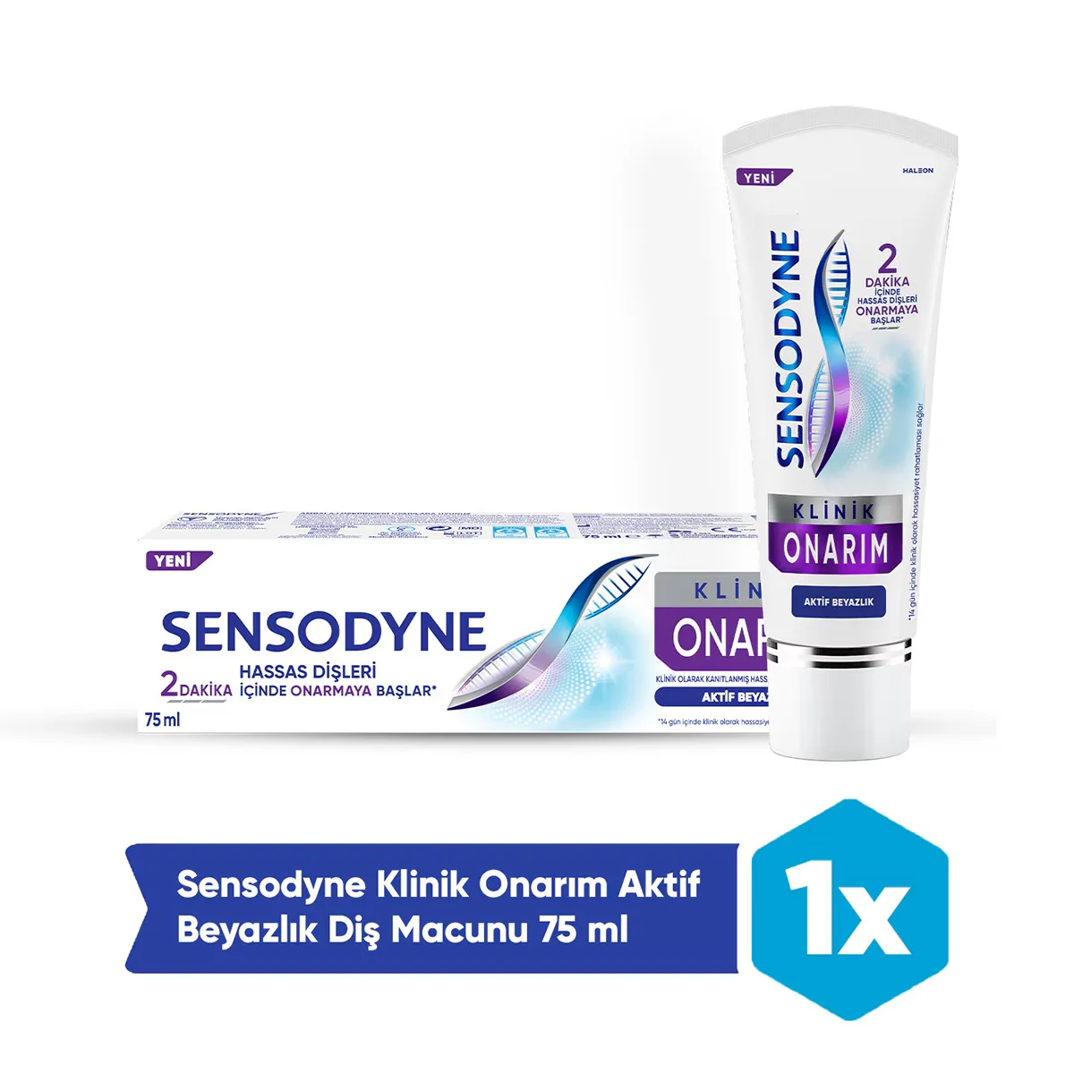 Sensodyne Clinical Repair Whitening Zahnpasta 75ml