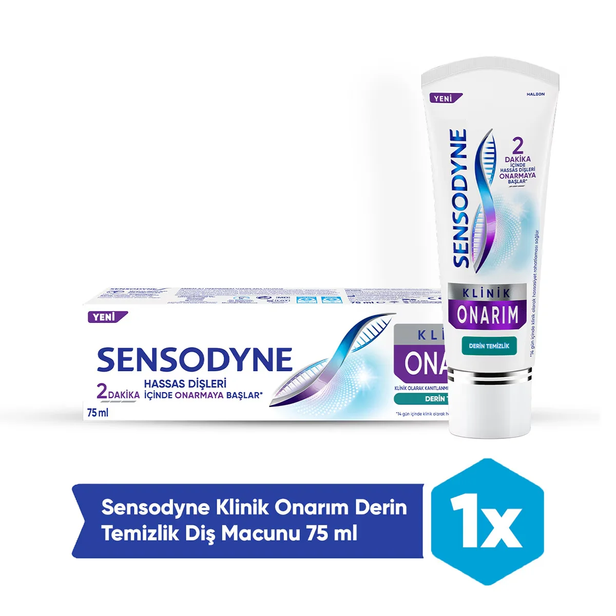 Sensodyne Clinical Repair Tiefenreinigung Zahnpasta 75ml