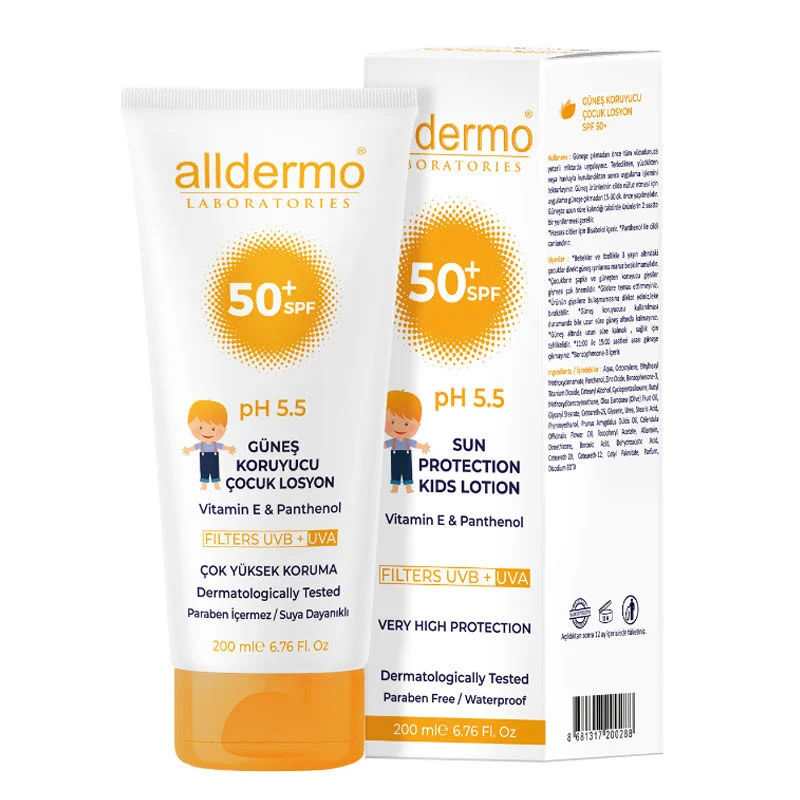 Alldermo Spf 50 200 ml Children's Sunscreen Lotion