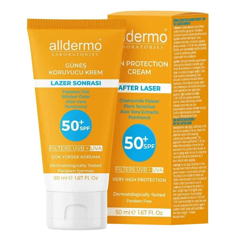 Alldermo After Laser Sunscreen Spf50+ Cream 50 ml