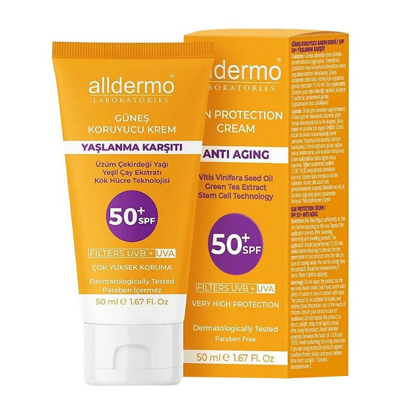 Alldermo Anti-aging Sunscreen Cream Spf50+ 50 ml