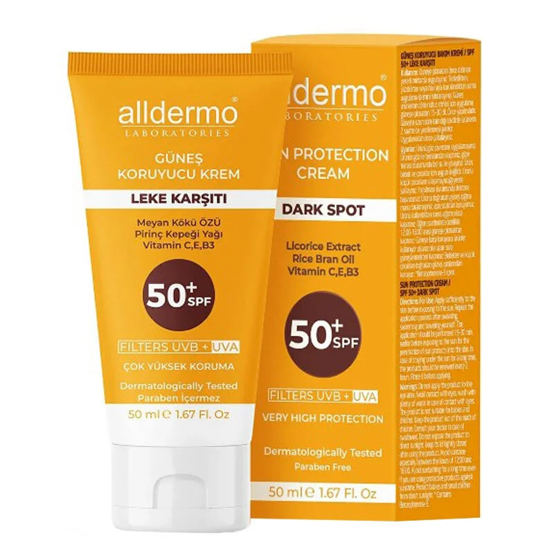 Alldermo Anti-spot Sunscreen Spf50+ Cream 50 ml