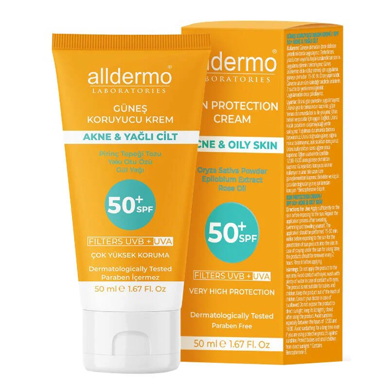 Alldermo Sunscreen For Oily And Irregular Skin Types Spf50+ 50 ml