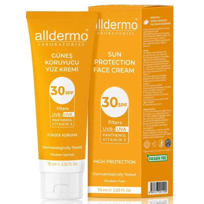 Alldermo Sun Sunscreen Face Cream 75 ml