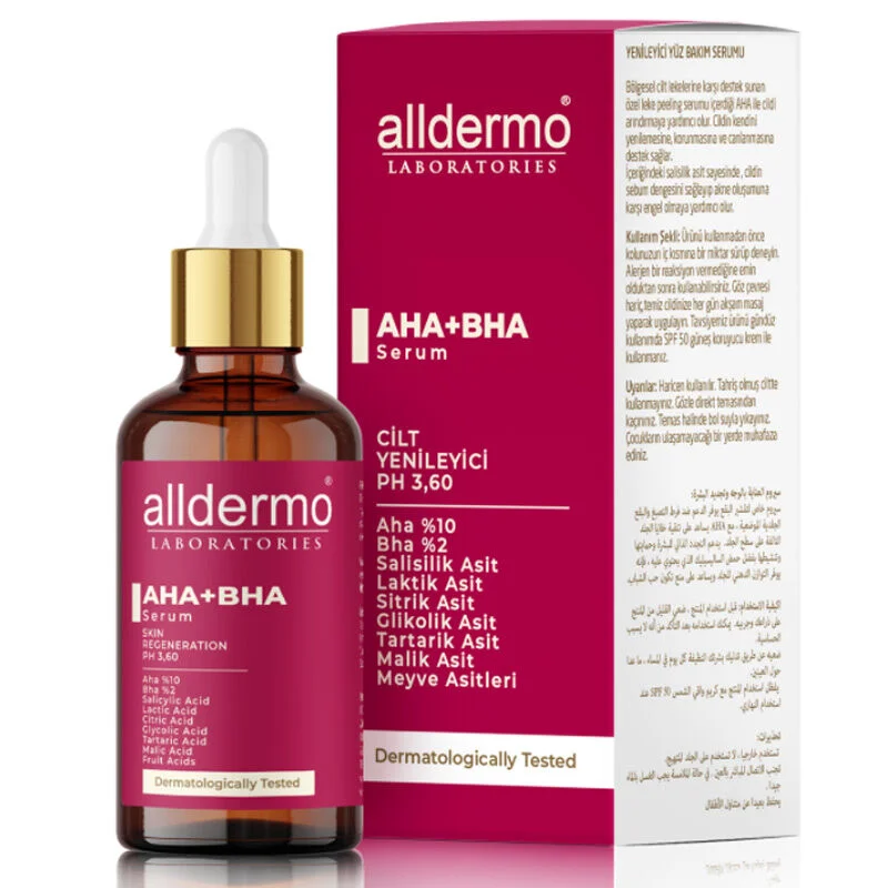 Alldermo Aha+bha Face Care Serum 30 ml