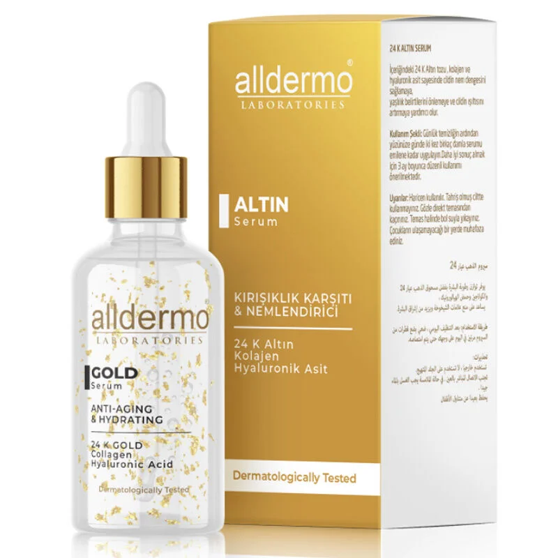 Alldermo Anti-wrinkle And Moisturizing Gold Serum 30 ml