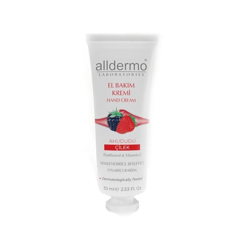 Alldermo Raspberry And Strawberry Hand Care Cream 30 ml