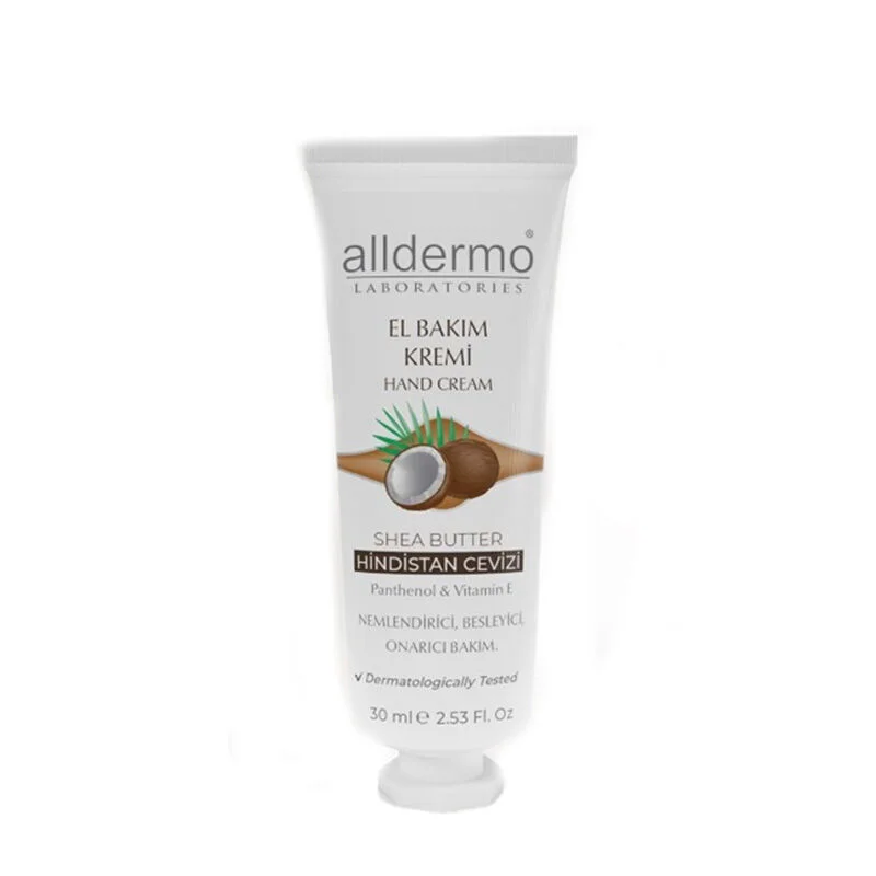 Alldermo Shea Butter And Coconut Hand Cream 30 ml