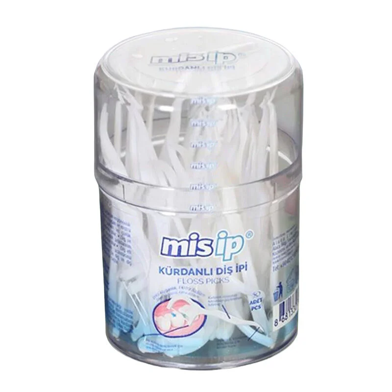 Mis Ip Dental Floss With Toothpicks 50 pcs