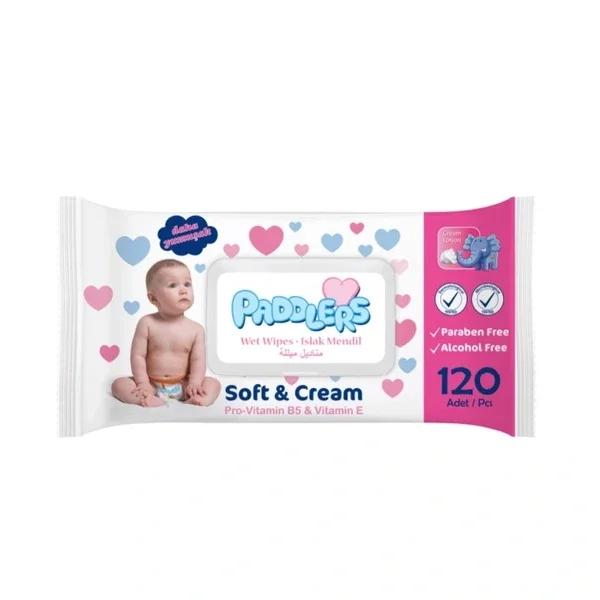 Paddlers Wet Wipes 120 x 12 pack (1440 sheets)