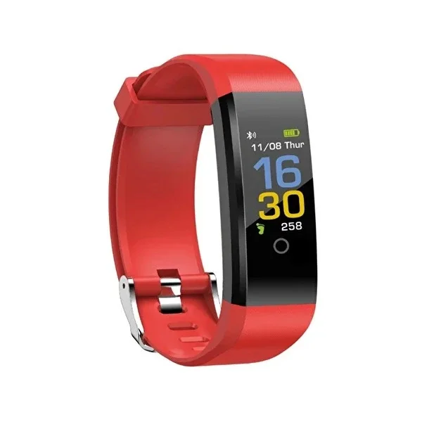 Polosmart Smart Fit Bracelet: Heart Rate, Steps & Notifications