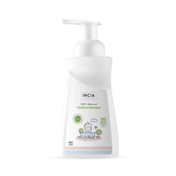 Incia Natural Foam Shampoo For Children 350 ml For Hair And Body