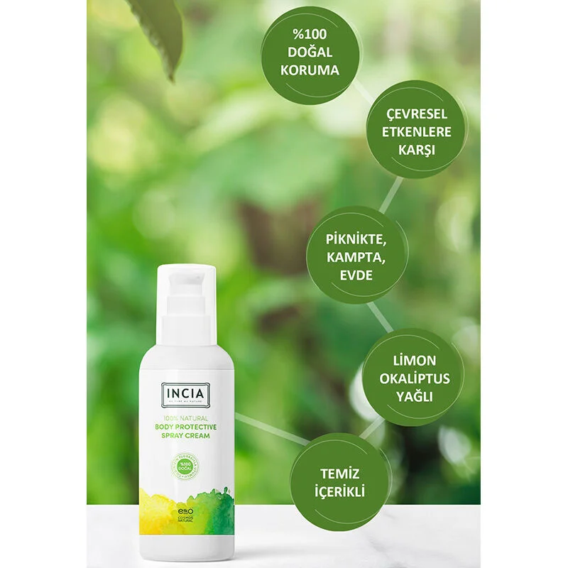 INCIA Natürliches Insektenschutzmittel Lotion 100ml