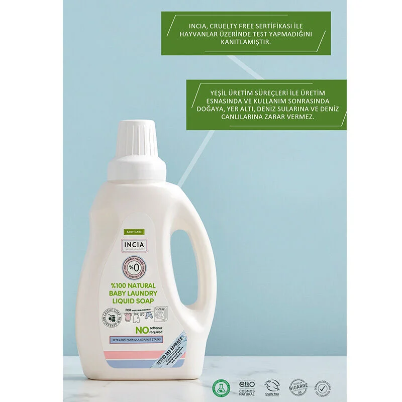 INCIA Naturales Baby-Waschmittel, 750ml