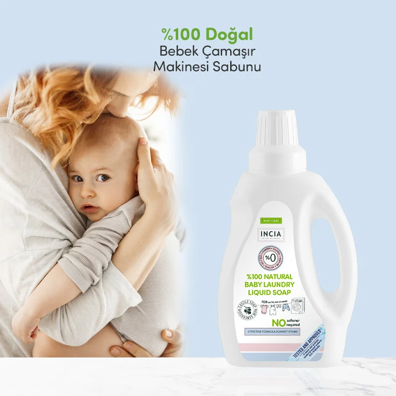 INCIA Naturales Baby-Waschmittel, 750ml