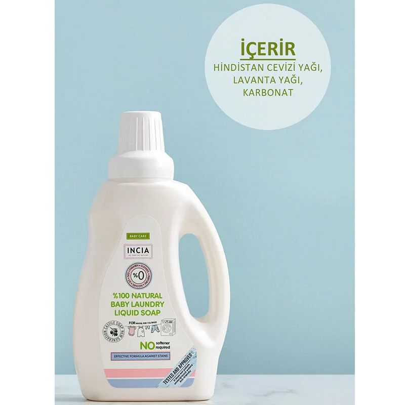 INCIA Naturales Baby-Waschmittel, 750ml
