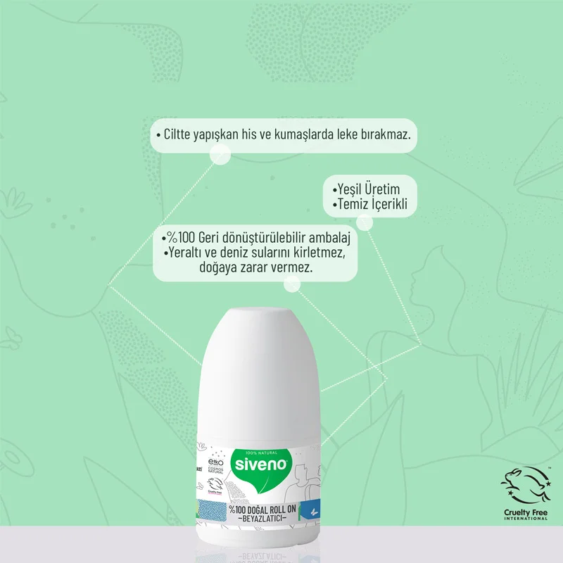 Siveno Natürlicher Aufhellungs-Roll-On 50ml
