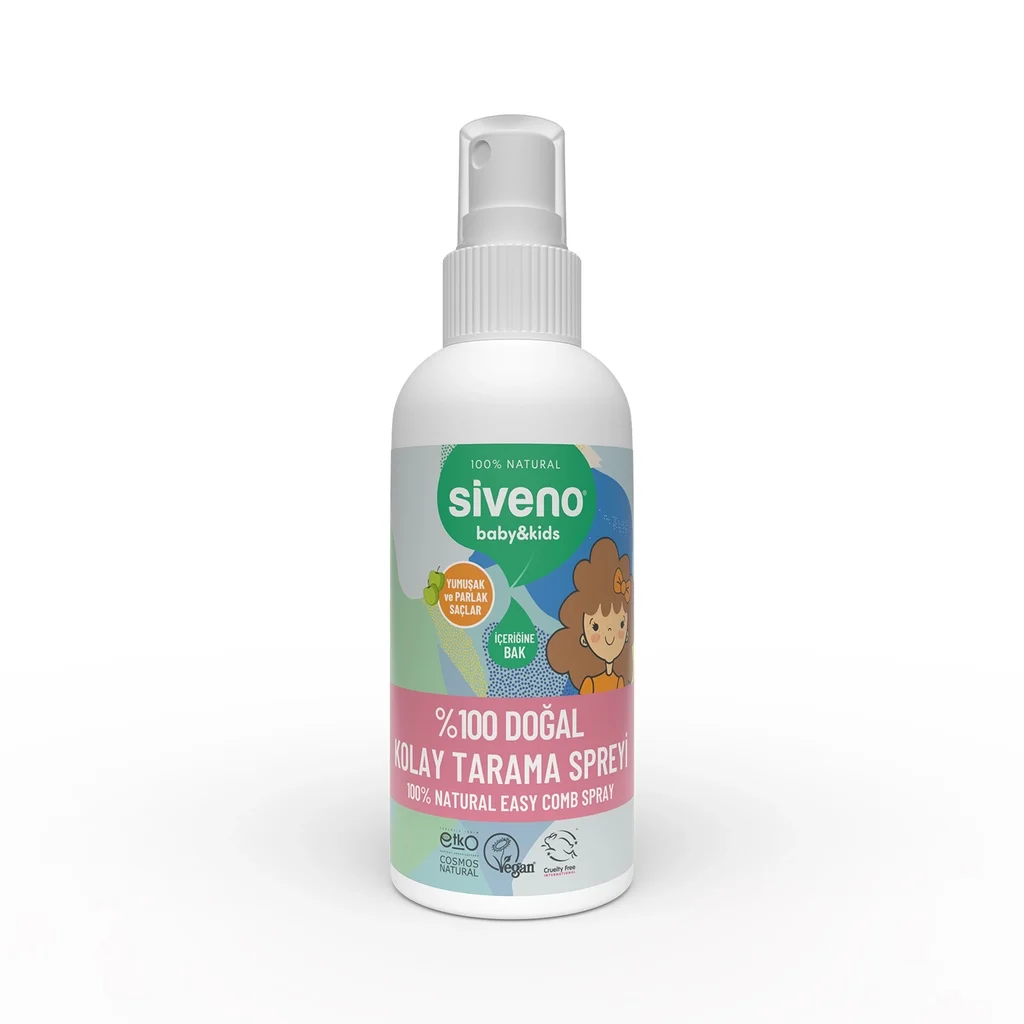 Siveno 100% Natural Easy Combing Spray For Children 100 ml