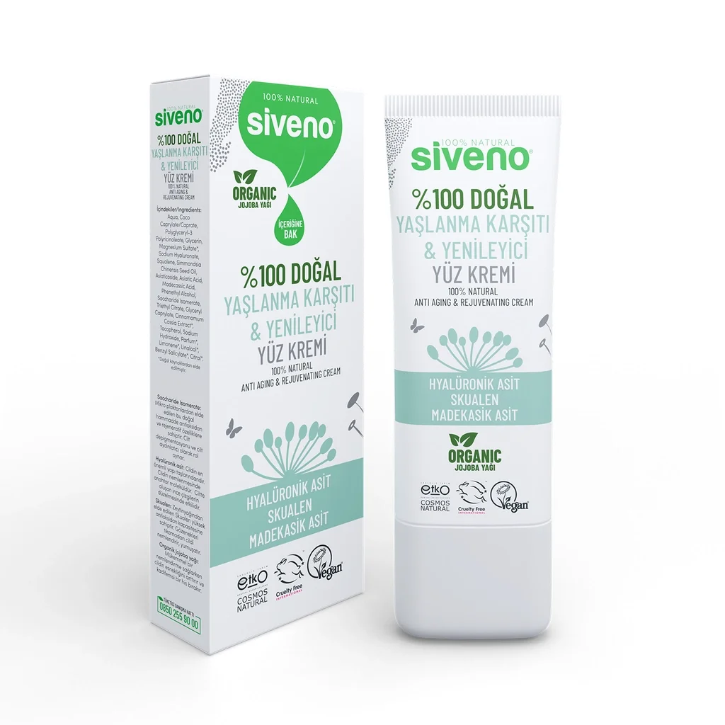 Siveno Natürliche Anti-Aging Gesichtscreme 30ml