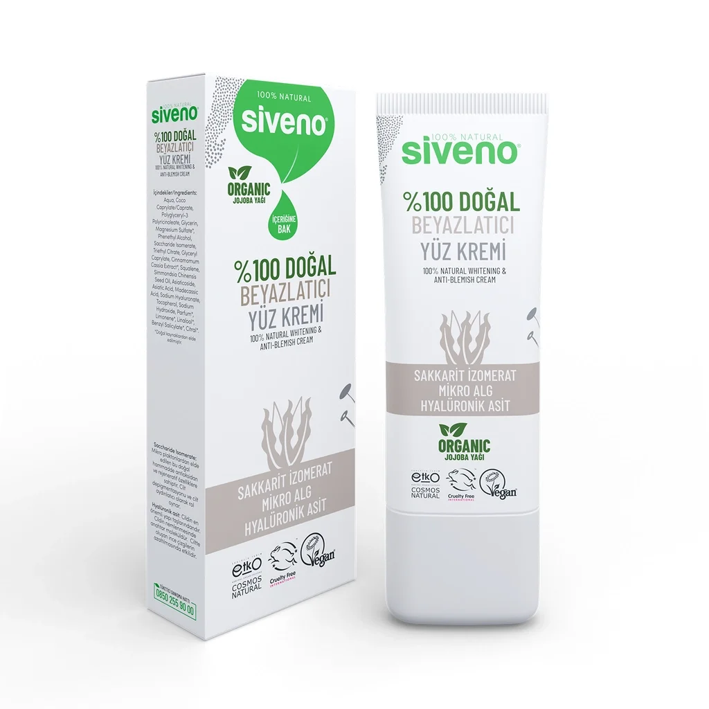 Siveno 100% Natural Whitening Face Cream 30 ml
