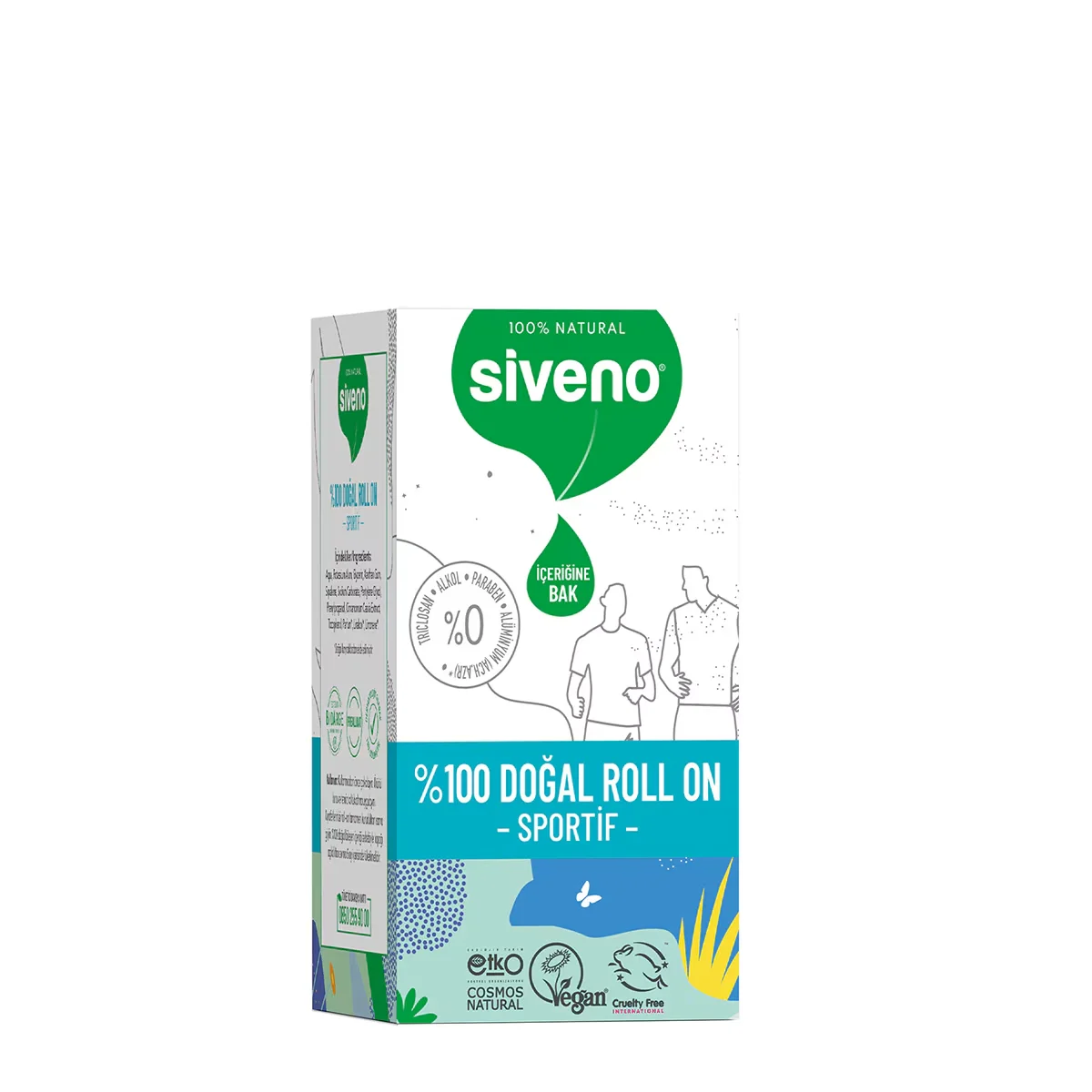 Siveno Natural Sportive Roll-on 50 ml