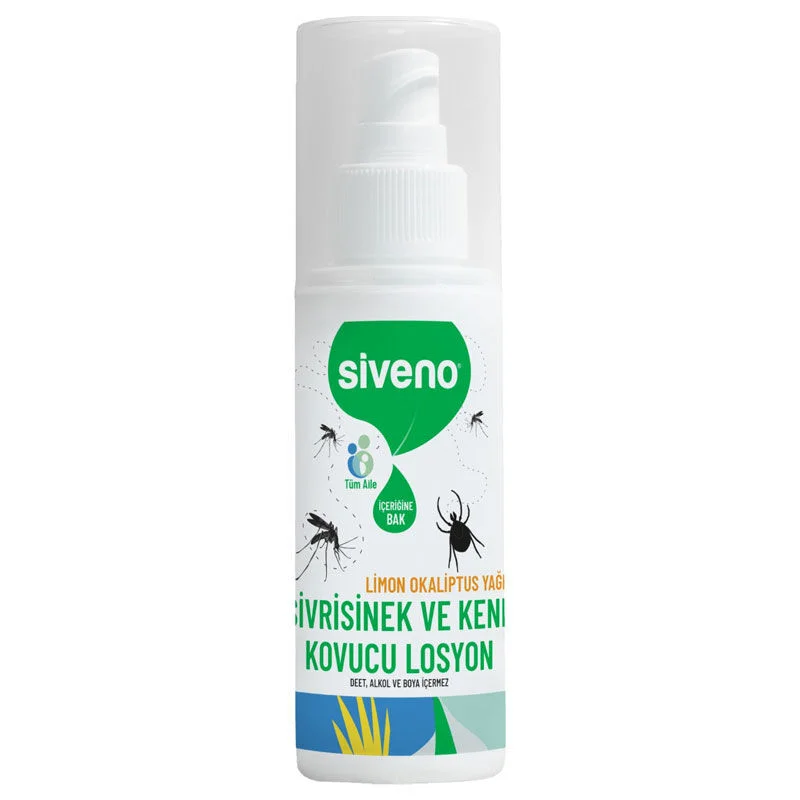 Siveno 100ml Mücken- und Zeckenschutzspray Lotion