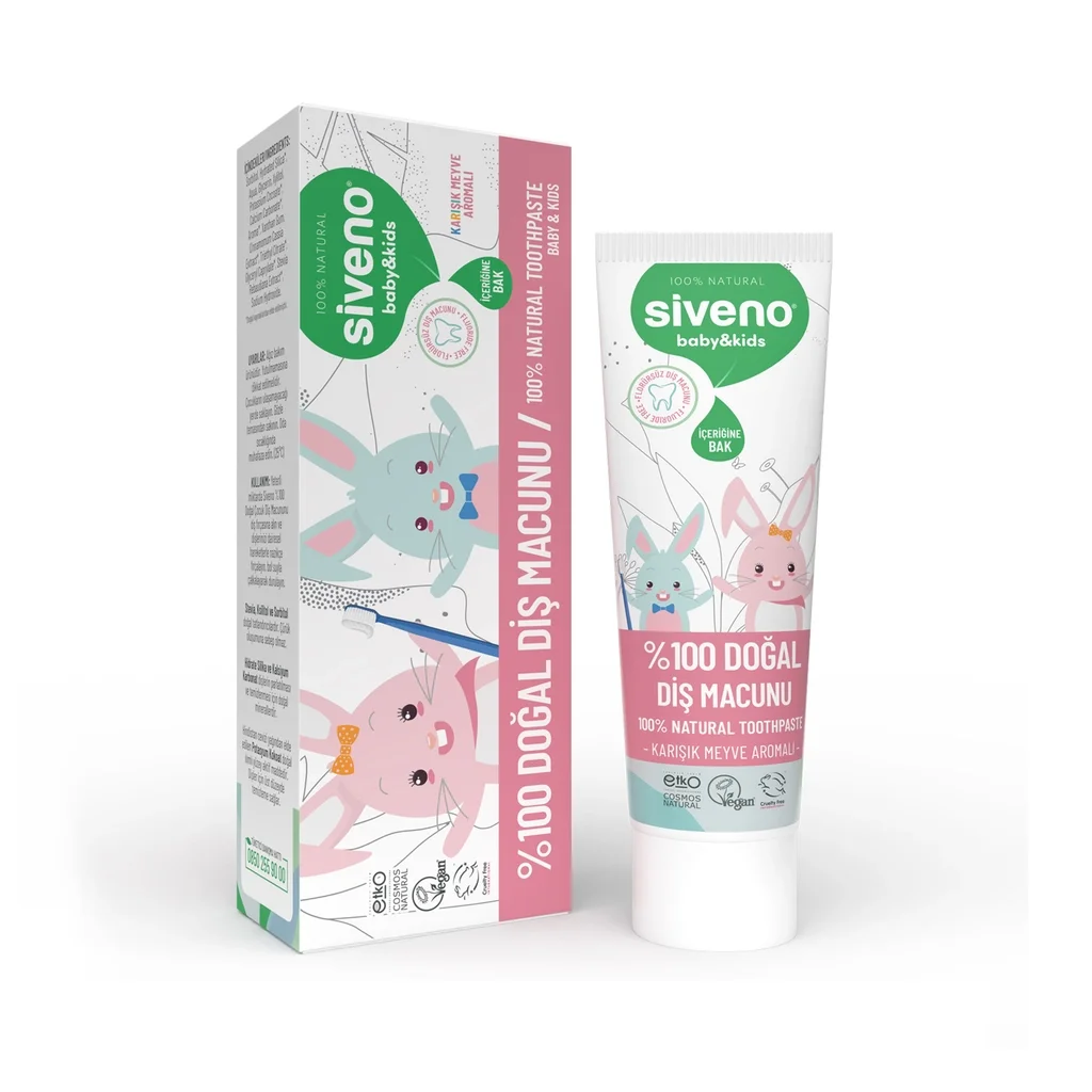 Siveno Natural Toothpaste For Babies And Children 50 ml