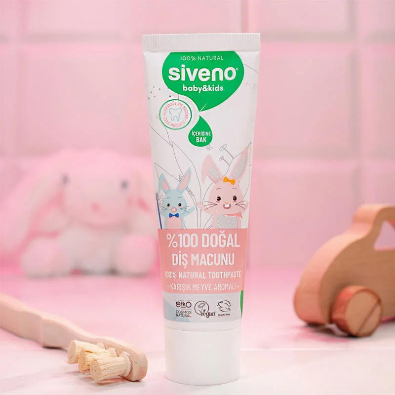 Siveno Naturzahnpasta für Babys und Kinder - 50ml