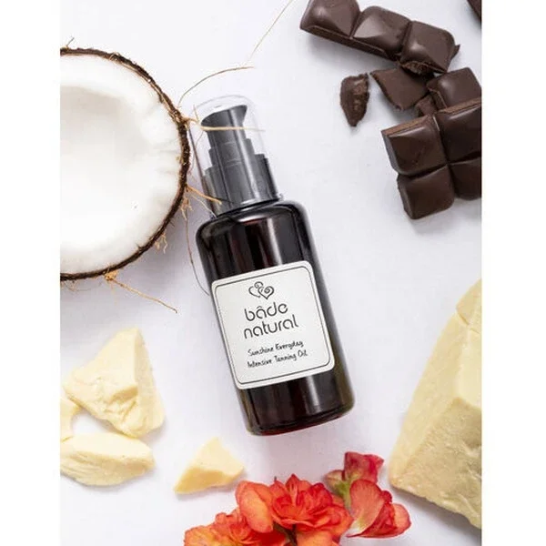 Bade Natural Bronzing Sun Oil - SPF 30, 100ml Tanning Oil