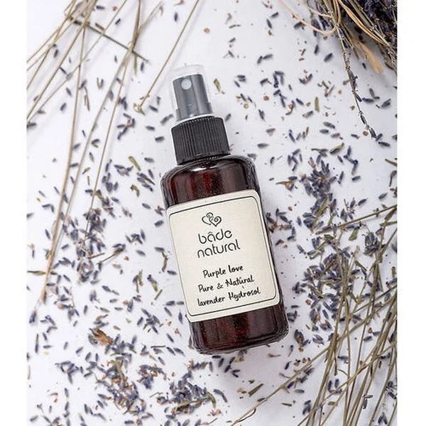 Bade Natural Lavender Water 100ml - Pure Aromatherapy Essence