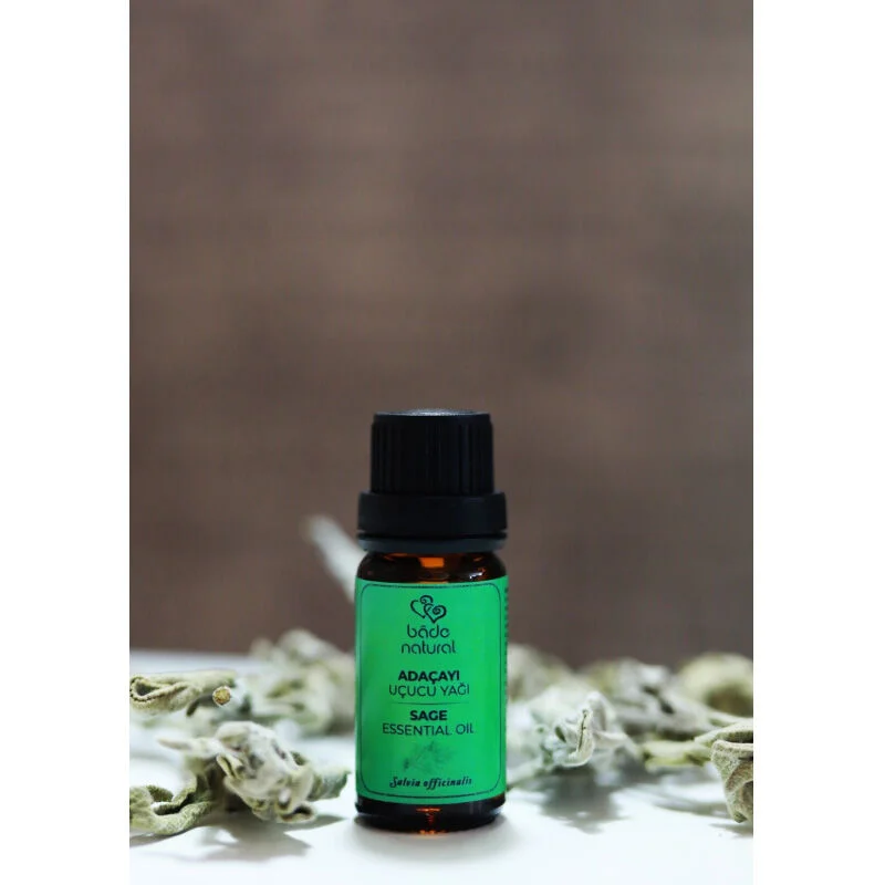 Bade Natural Sage Essential Oil 10ml - Pure Aromatherapy Blend