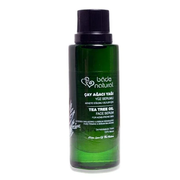Bade Natural Tea Tree Oil Face Serum 30ml - Acne Relief & Hydration