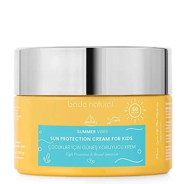 Bade Natural Spf 50+ Sunscreen Cream For Children 50 ml